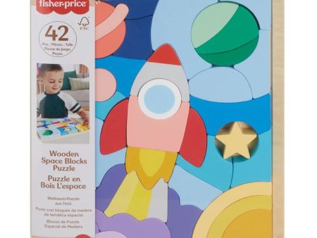 FISHER-PRICE WOODEN SPACE BLOCK PUZZLE Online