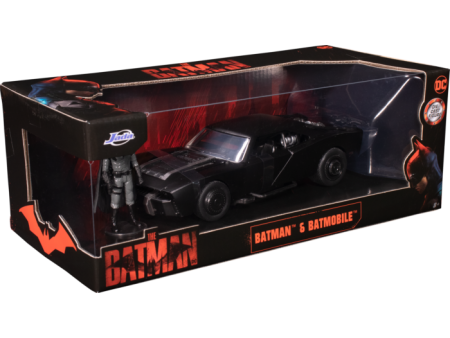 BATMAN (1989) - BATMAN WITH BATMOBILE 1 24TH SCALE HOLLYWOOD RIDES DIE-CAST VEHICLE REPLICA Fashion