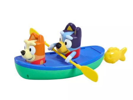 BLUEY TOMY TOOMIES PULL AND GO CANOE BATH TOY Online