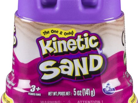 KINETIC SAND CASTLE CONTAINER 5oz - PINK For Sale