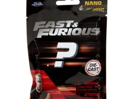 FAST AND FURIOUS NANO HOLLYWOOD RIDES DIE-CAST MYSTERY VEHICLE BLIND BAG For Cheap