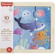 FISHER-PRICE WOODERN JIGSAW PUZZLE 10 PC - OCEAN Online now