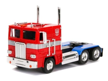 TRANSFORMERS: GENERATION 1 - OPTIMUS PRIME G1 1 24TH SCALE HOLLYWOOD RIDES DIE-CAST VEHICLE Cheap