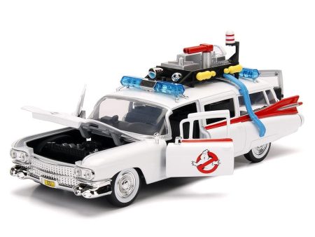 GHOSTBUSTERS (1984) – ECTO-1 HOLLYWOOD RIDES 1 24TH SCALE DIE-CAST VEHICLE REPLICA Online