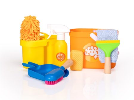 FAT BRAIN TOY CO. PRETENDABLES CLEANING SET For Discount