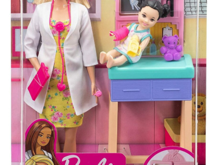 Barbie Paediatrician Blonde Doll Playset For Sale