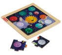 FISHER-PRICE WOODERN JIGSAW PUZZLE 10 PC - SPACE For Discount