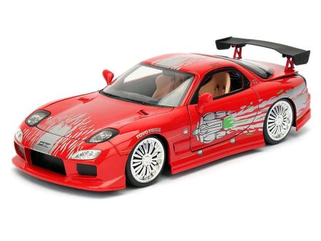 THE FAST AND FURIOUS - DOM’S 1993 MAZDA RX-7 FD 1 24TH SCALE DIE-CAST VEHICLE Online now