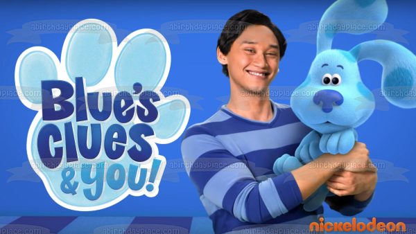 Blue s Clues & You! Blue Josh Edible Cake Topper Image ABPID52508 For Cheap