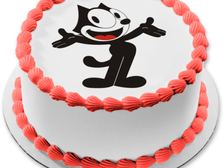 Felix the Cat Classic Cartoon Character Animated Edible Cake Topper Image ABPID53443 For Sale