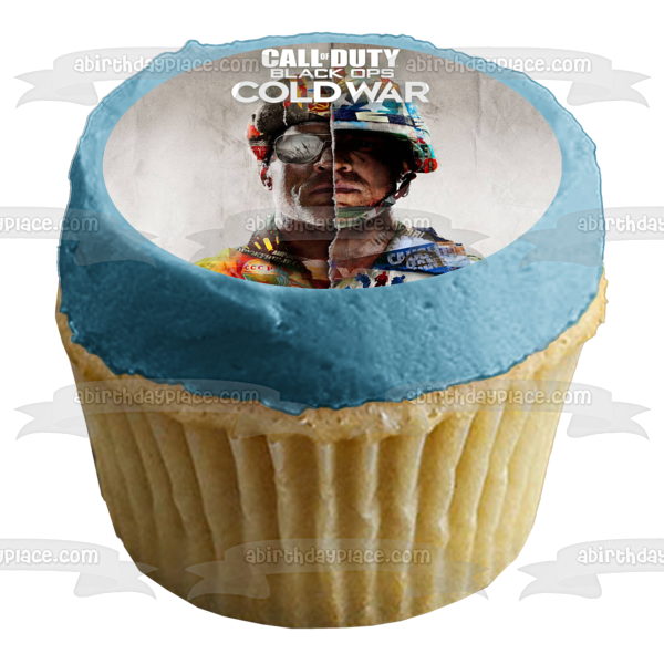 Call of Duty Black Ops Cold War Russel Adler Edible Cake Topper Image ABPID53467 Online Hot Sale