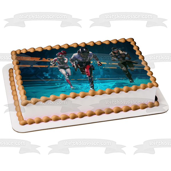 Ubisoft Hyper Scape Multiplayer Battle Royale Shooter Video Game Edible Cake Topper Image ABPID53347 Online now