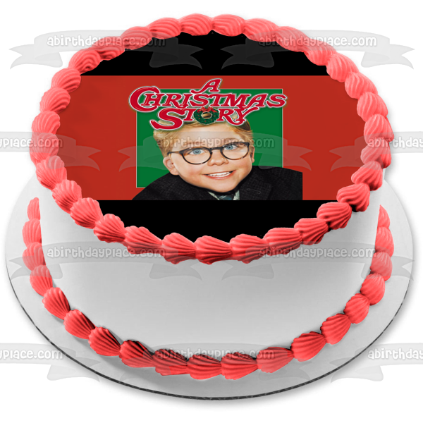 A Christmas Story Ralphie Christmas Special Edible Cake Topper Image ABPID53479 Online Sale