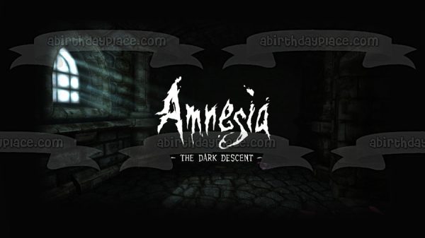 Amnesia: The Dark Descent Horror Puzzle Video Game Poster Edible Cake Topper Image ABPID53385 Supply