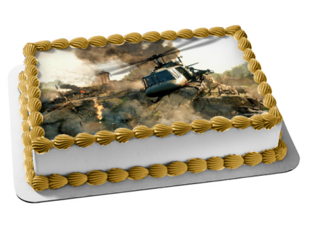 Call of Duty Black Ops Cold War Shooter Video Game Edible Cake Topper Image ABPID53374 For Cheap