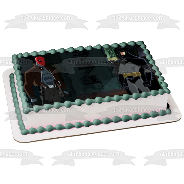 DC Comics Jason Todd Batman: Under the Red Hood Animated TV Show Edible Cake Topper Image ABPID53339 Online