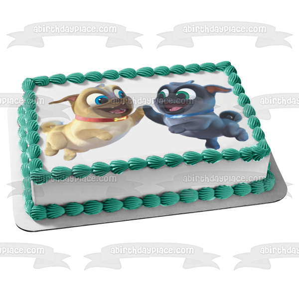 Disney Puppy Dog Pals Bingo Rolly Animated TV Show Edible Cake Topper Image ABPID53268 Fashion