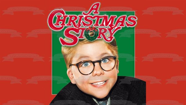 A Christmas Story Ralphie Christmas Special Edible Cake Topper Image ABPID53479 Online Sale