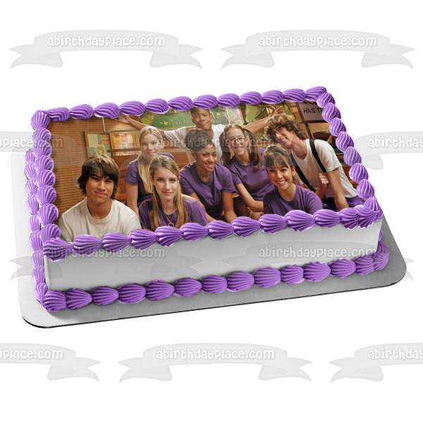 Nickelodeon Unfabulous Addie Geena Jake Zack Ben Edible Cake Topper Image ABPID53322 For Sale