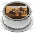 Call of Duty Black Ops Cold War Satellite Edible Cake Topper Image ABPID53405 Sale