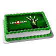 Left 4 Dead Logo Edible Cake Topper Image ABPID53465 Online