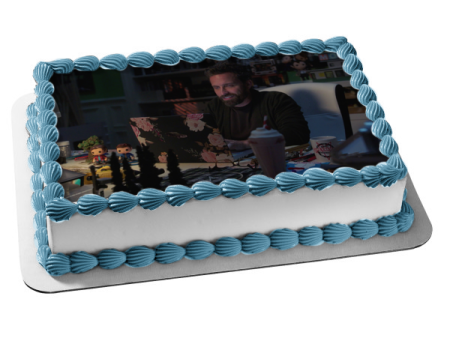 Supernatural God Chuck Shurley TV Show Series Edible Cake Topper Image ABPID53359 Supply