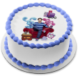 Blue s Clues & You! Mailbox Blue Josh Tickety Tock Magenta Notepad Edible Cake Topper Image ABPID52507 Fashion