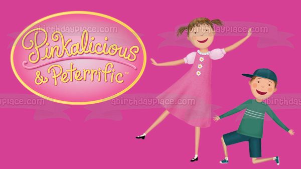 PBS Kids Pinkalicious & Peterrific Edible Cake Topper Image ABPID53331 Discount