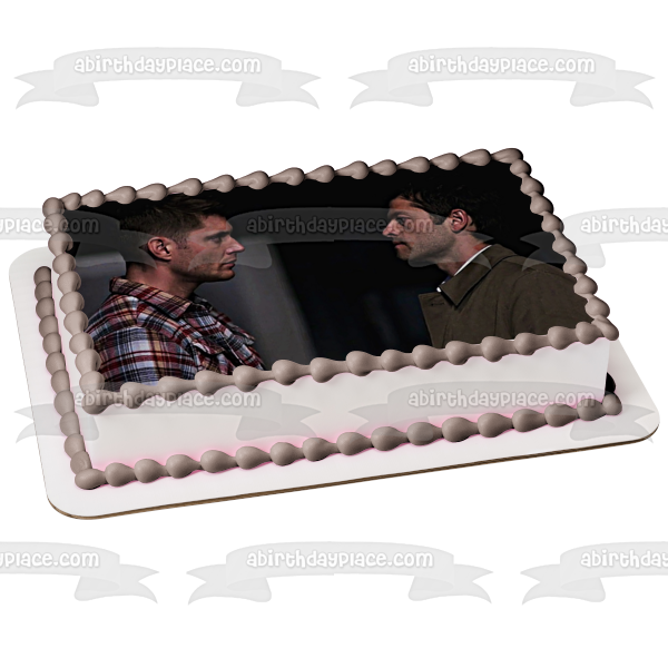 Supernatural Dean Castiel Edible Cake Topper Image ABPID53287 Online