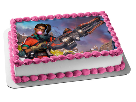 Apex Legends Rampart Edible Cake Topper Image ABPID53438 on Sale