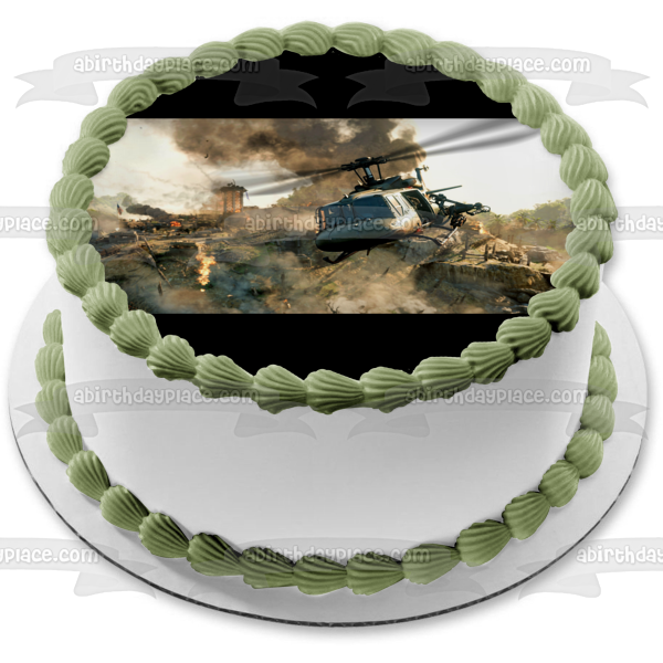 Call of Duty Black Ops Cold War Shooter Video Game Edible Cake Topper Image ABPID53374 For Cheap