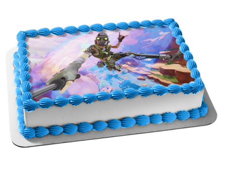 Apex Legends Octane Edible Cake Topper Image ABPID53461 Hot on Sale