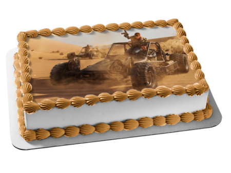 Call of Duty Black Ops Cold War Satellite Edible Cake Topper Image ABPID53405 Sale