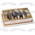 Supernatural Sam Dean Castiel Crowley TV Show Edible Cake Topper Image ABPID53269 For Cheap