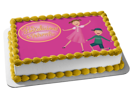 PBS Kids Pinkalicious & Peterrific Edible Cake Topper Image ABPID53331 Discount