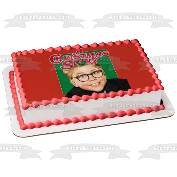 A Christmas Story Ralphie Christmas Special Edible Cake Topper Image ABPID53479 Online Sale