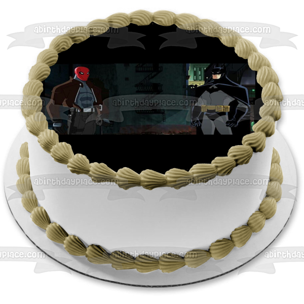 DC Comics Jason Todd Batman: Under the Red Hood Animated TV Show Edible Cake Topper Image ABPID53339 Online