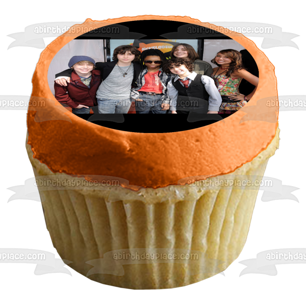 The Naked Brothers Band Alex Nat Allie Cooper David Nickelodeon Edible Cake Topper Image ABPID53260 Fashion