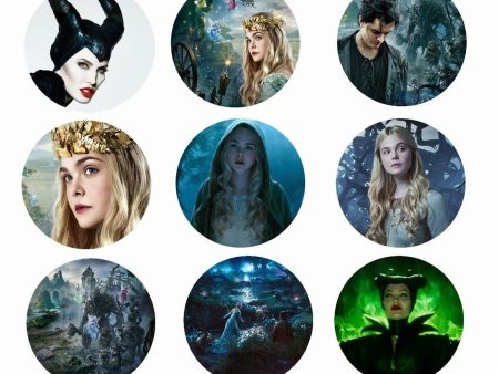 Maleficent Disney Aurora  Fairies Magical Creatures 15 Count Cupcake Toppers Edible Cupcake Topper Images ABPID53486 Fashion