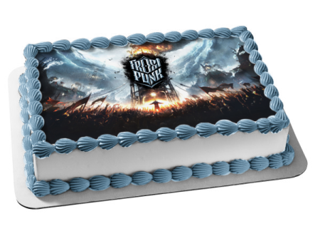 Frostpunk City Building Survival Video Game Poster Edible Cake Topper Image ABPID53387 Fashion