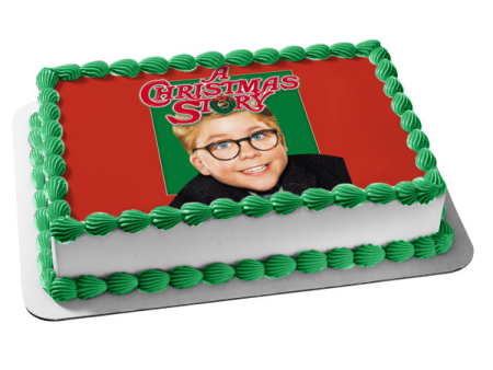 A Christmas Story Ralphie Christmas Special Edible Cake Topper Image ABPID53479 Online Sale