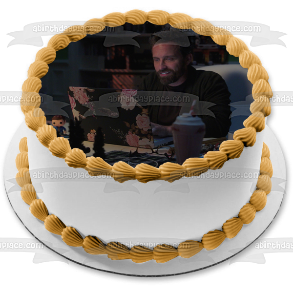 Supernatural God Chuck Shurley TV Show Series Edible Cake Topper Image ABPID53359 Supply