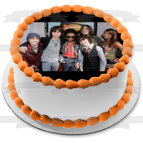 The Naked Brothers Band Alex Nat Allie Cooper David Nickelodeon Edible Cake Topper Image ABPID53260 Fashion