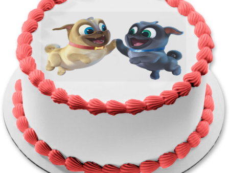 Disney Puppy Dog Pals Bingo Rolly Animated TV Show Edible Cake Topper Image ABPID53268 Fashion