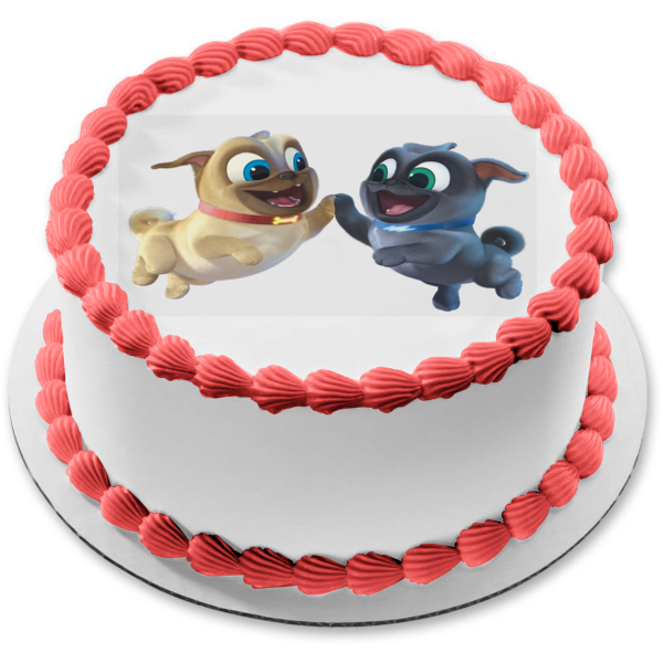 Disney Puppy Dog Pals Bingo Rolly Animated TV Show Edible Cake Topper Image ABPID53268 Fashion