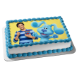 Blue s Clues & You! Blue Josh Edible Cake Topper Image ABPID52505 Fashion