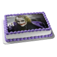 DC Comics The Dark Knight Joker Heath Ledger Edible Cake Topper Image ABPID53289 Online Hot Sale