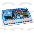 Planet Coaster Roller Coaster Building Theme Park Game Edible Cake Topper Image ABPID53360 Discount