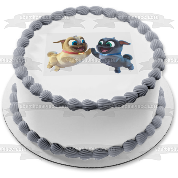 Disney Puppy Dog Pals Bingo Rolly Animated TV Show Edible Cake Topper Image ABPID53268 Fashion