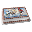 Genshin Impact Amber Barbara Jean Kaeya Video Game RPG Poster Edible Cake Topper Image ABPID53454 Discount